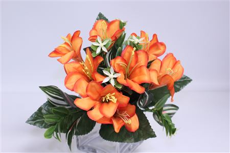 Silk Bush14 Alana Lily Orange thumbnail