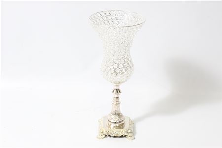 Crystal Vase Olympus H48cm Silver thumbnail