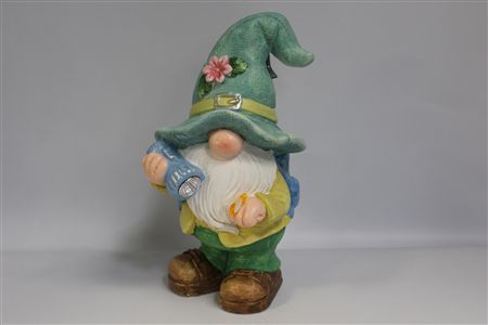 Magnesia Solar Gnome Tommy Torch Light H41cm thumbnail