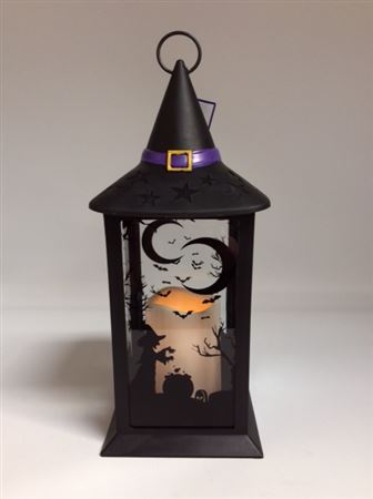 Lantern Led Halloween Esmereldas Hat H32 D14cm thumbnail