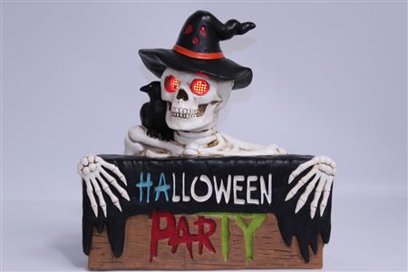 Magnesia Led Bone Jangles Halloween Party L41h43cm thumbnail