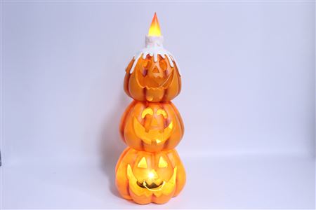 Magnesia Led Pumpkin Trio Mr Candle Wax H55cm thumbnail
